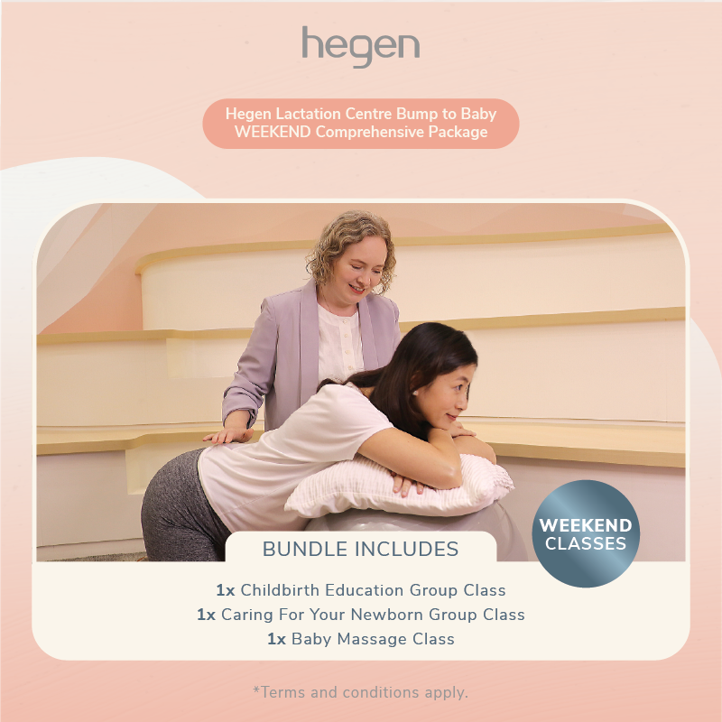 Hegen Lactation Centre Bump to Baby Comprehensive Package [Weekend Group Class]